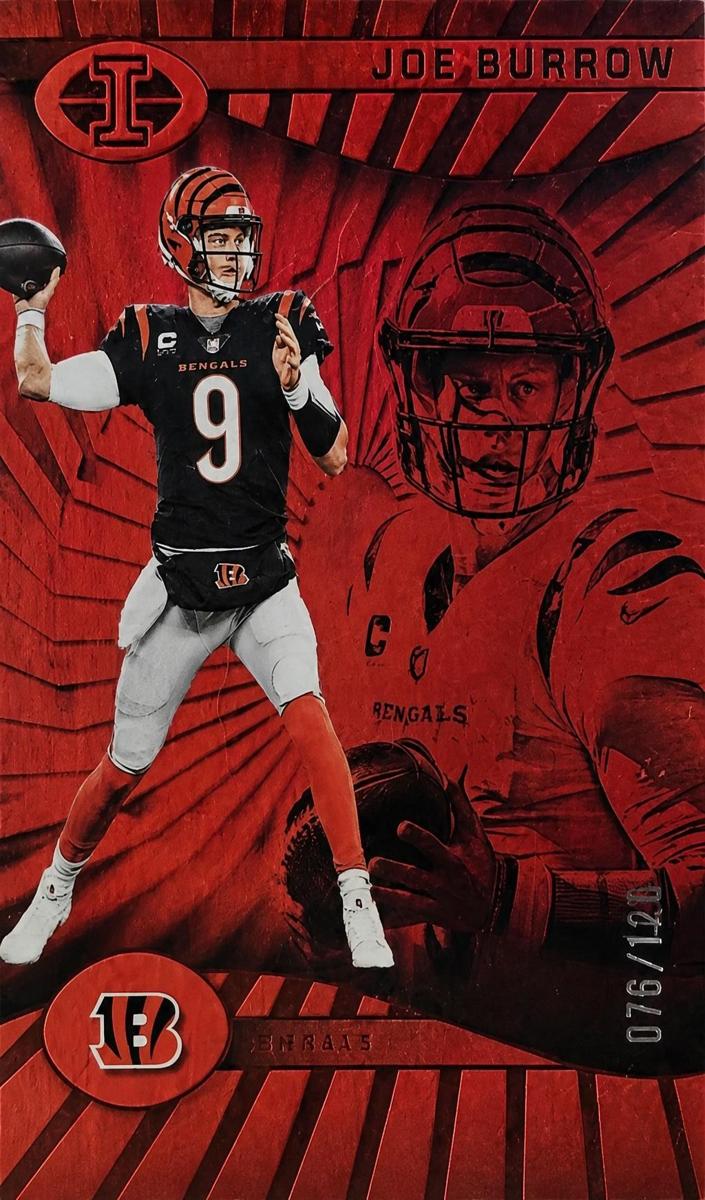 2024 Panini Illusions Football Ruby Trophy Collection Joe Burrow #16
