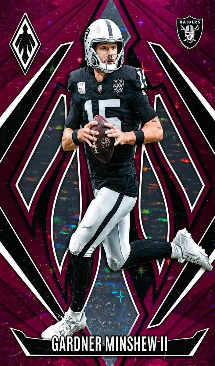 2024 Panini Phoenix Football Pink Stars Gardner Minshew II #58