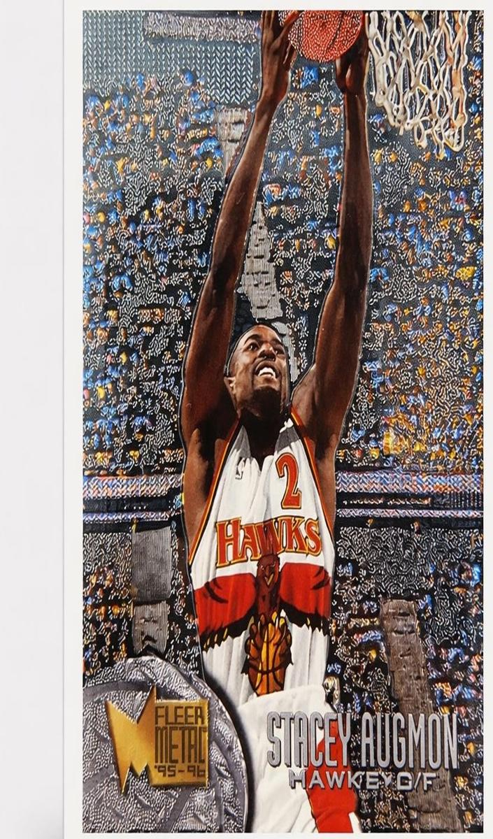 1995 Fleer Metal Basketball Stacey Augmon #121