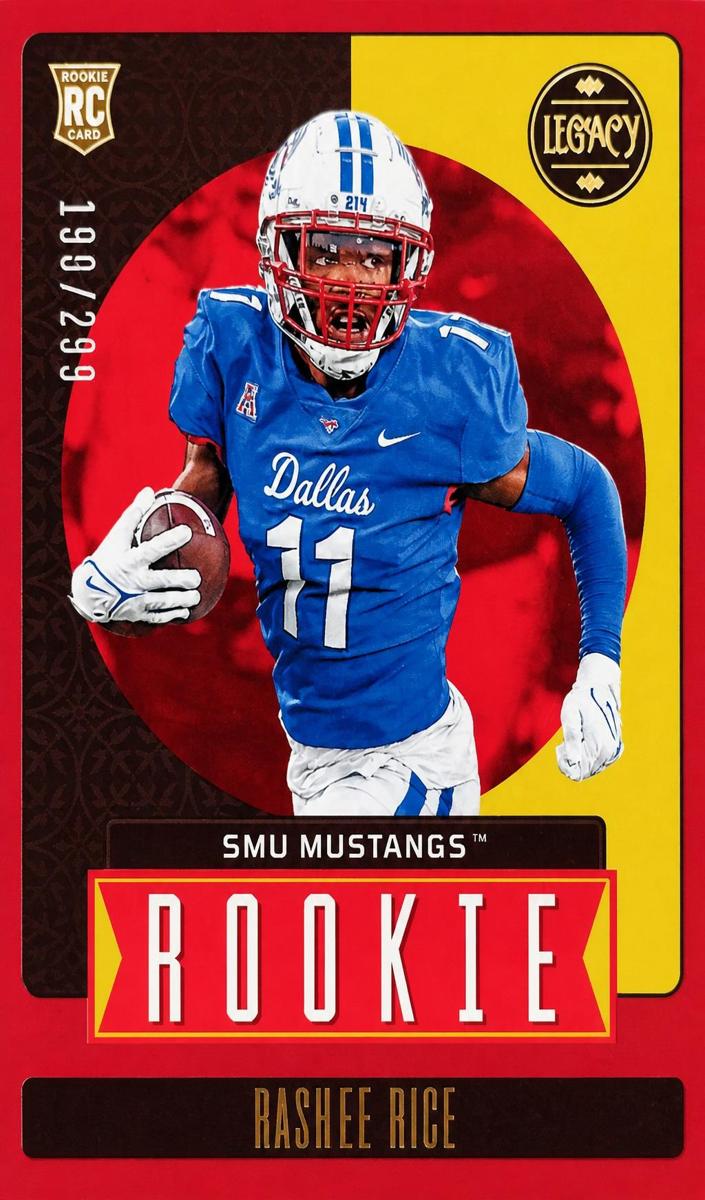 2023 Panini Legacy Football Red Rashee Rice #170