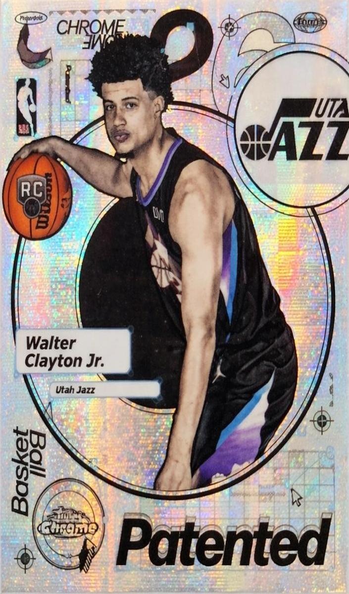 2025 Topps Chrome Basketball Walter Clayton Jr. #PD-27
