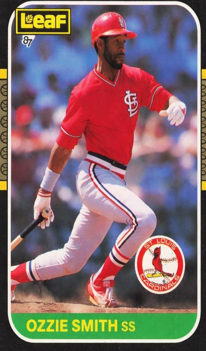 1987 Leaf Baseball Ozzie Smith #108 PSA 9