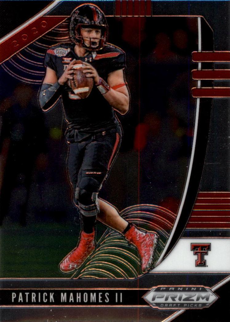 2020 Panini Prizm Draft Picks Football Patrick Mahomes II #81 PSA 9