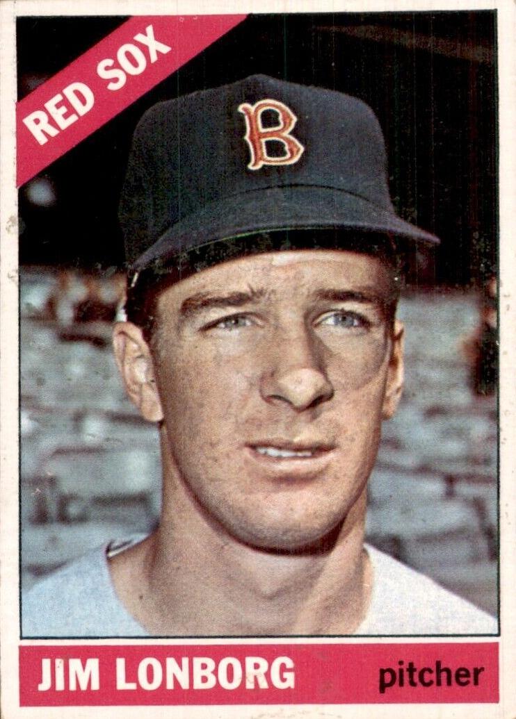 1966 Topps Baseball Jim Lonborg #93
