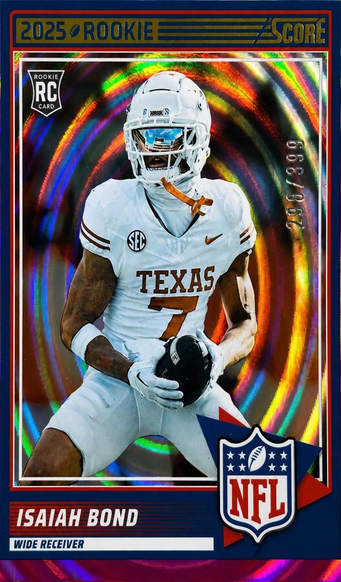 2025 Panini Score Football Ellipse Isaiah Bond #53