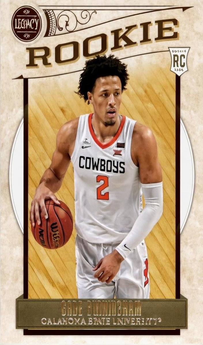 2021 Panini Chronicles Draft Picks Basketball Cade Cunningham #335 BGS 7.5