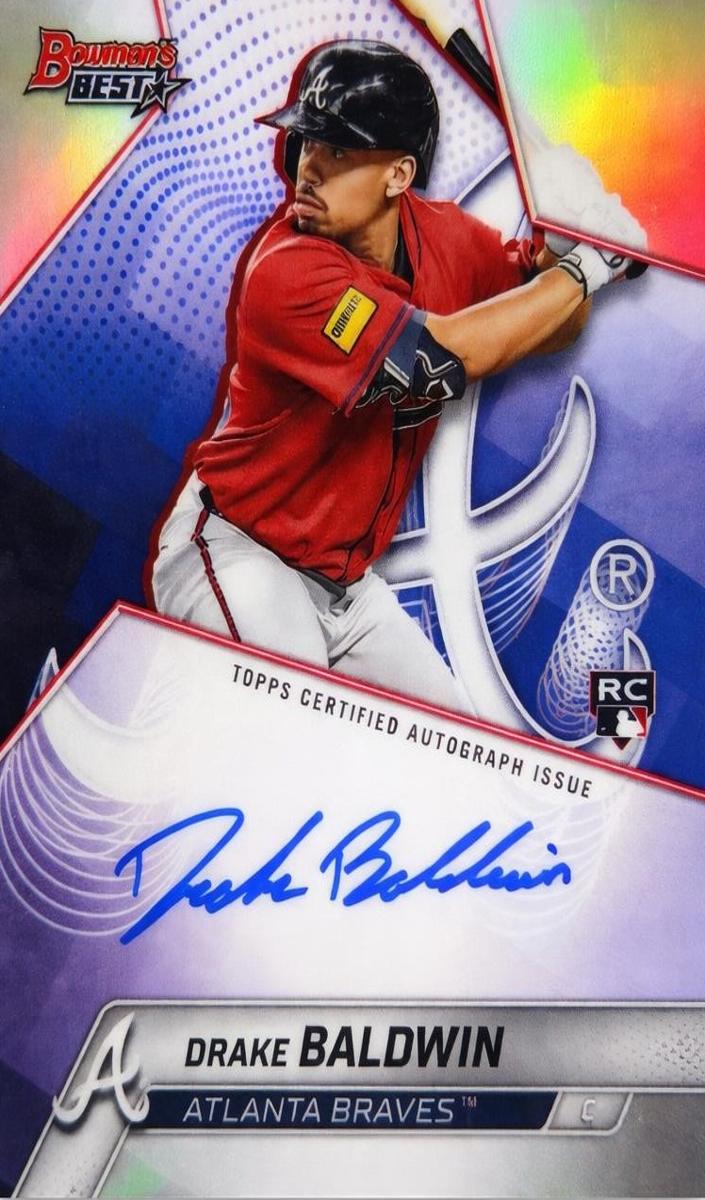 2025 Bowman's Best Baseball Refractor Drake Baldwin #B25-DB