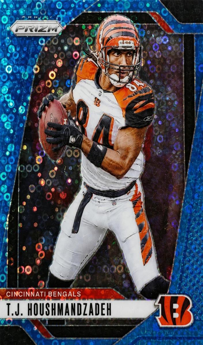 2024 Panini Prizm Football No Huddle Blue T.J. Houshmandzadeh #63
