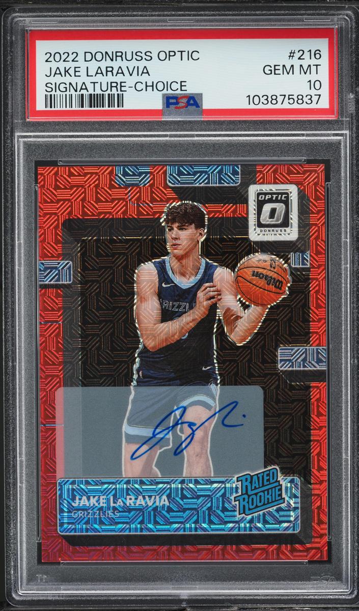 2022 Donruss Optic Basketball Choice Jake LaRavia #216