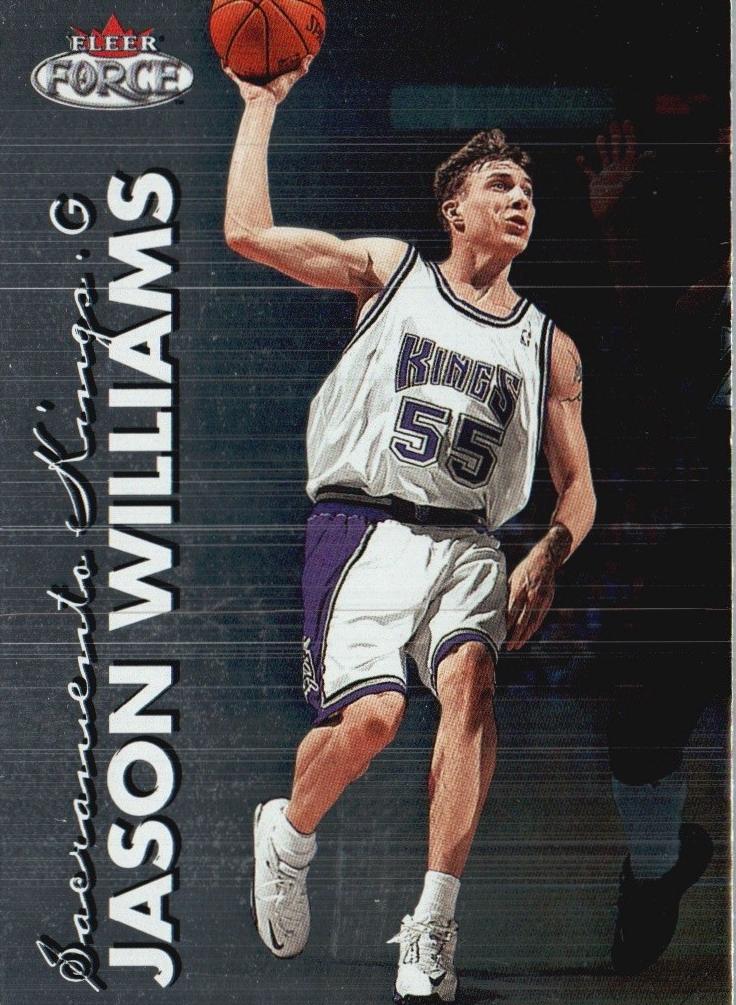 1999 Fleer Force Basketball Jason Williams #8