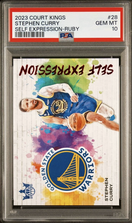 2023 Panini Court Kings Basketball Ruby Stephen Curry #28