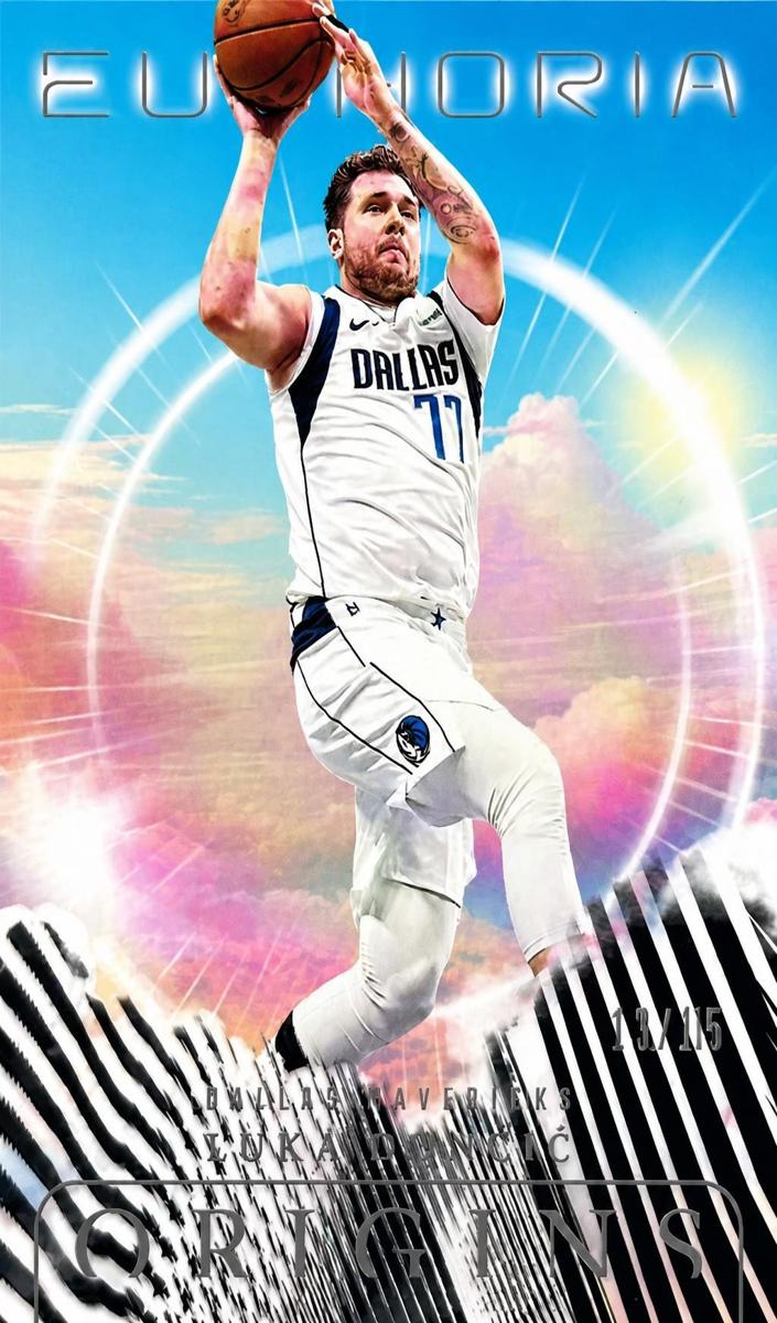2024 Panini Origins Basketball Black and White Luka Doncic #19