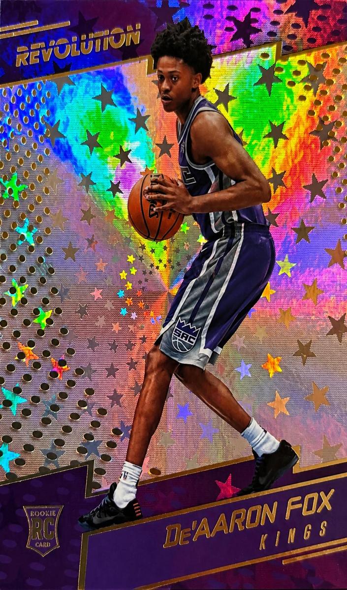 2017 Panini Revolution Basketball Astro De'Aaron Fox #141 PSA 9