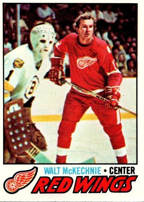 1977 Topps Hockey Walt McKechnie #32
