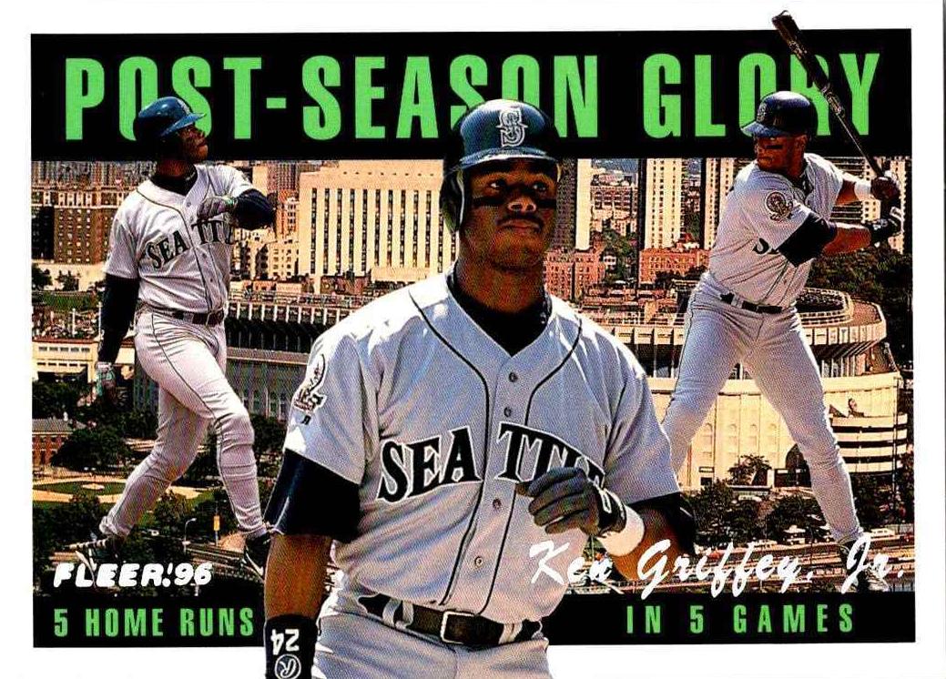 1996 Fleer Baseball Ken Griffey Jr. #2 PSA 10