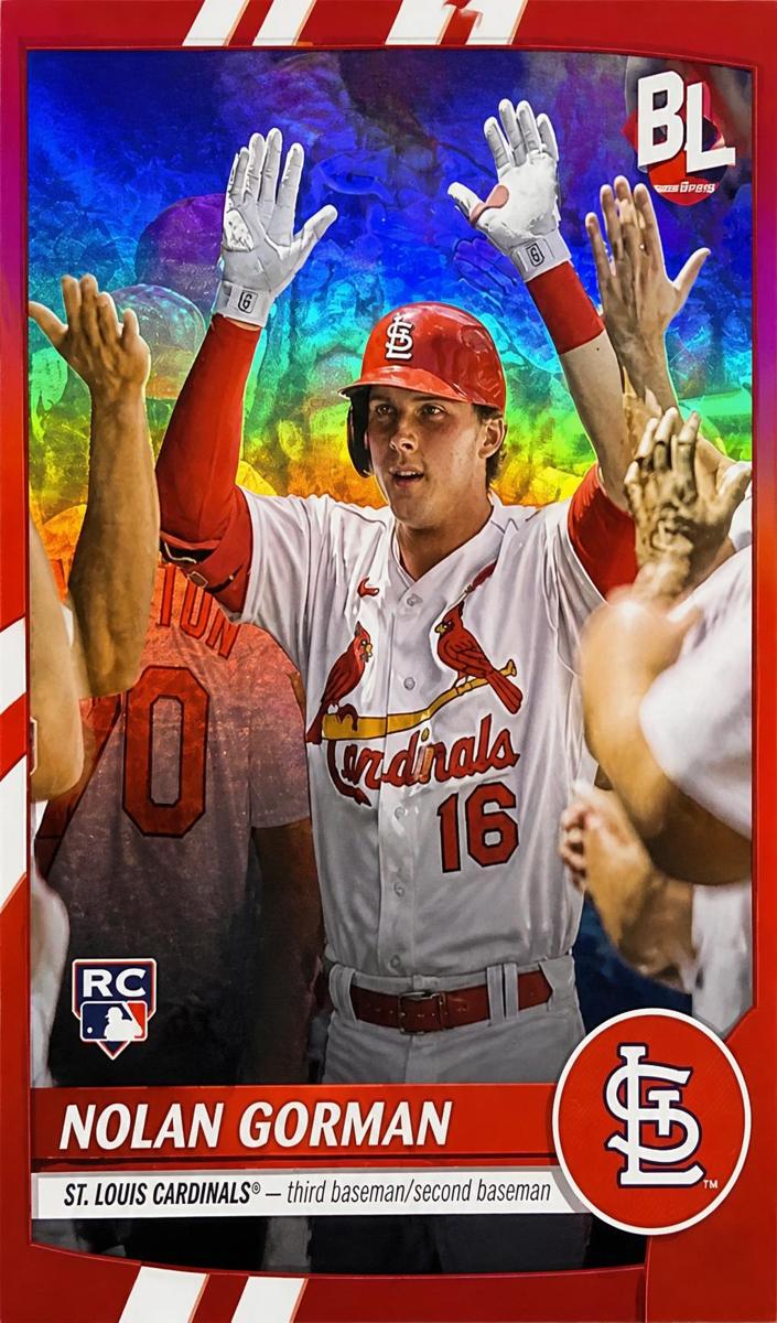 2023 Topps Big League Baseball Super Rare Red Foil Nolan Gorman #278