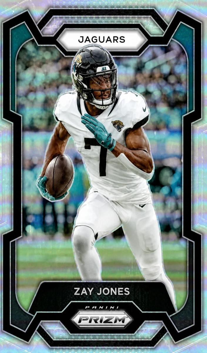 2023 Panini Prizm Football Silver Zay Jones #141