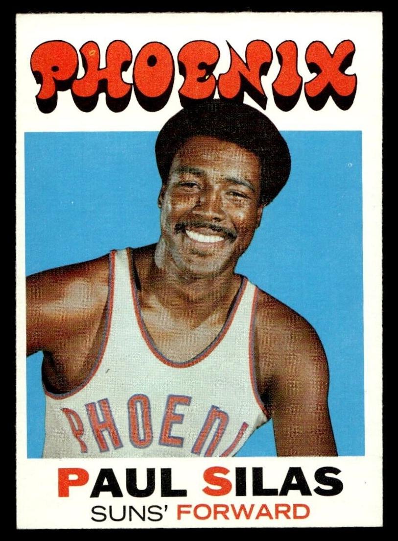 1971 Topps Basketball Paul Silas #54 PSA 8