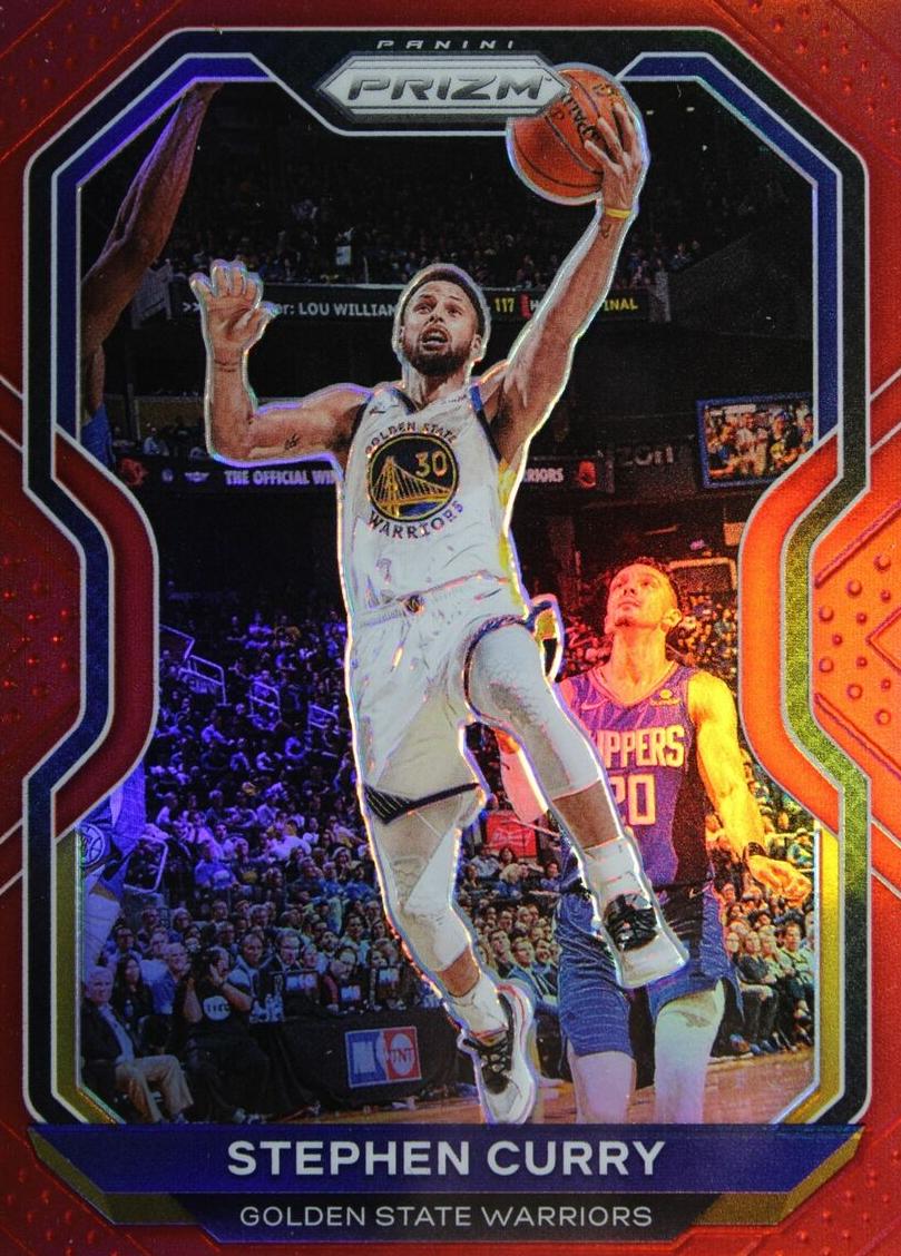 2020 Panini Prizm Basketball Red Stephen Curry #159 SGC 6.5
