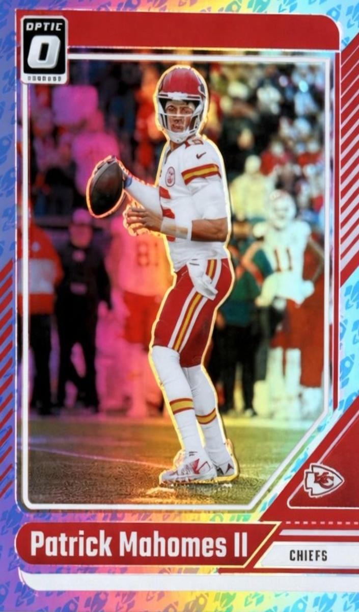 2024 Donruss Optic Football Rocket Patrick Mahomes II #94 PSA 10
