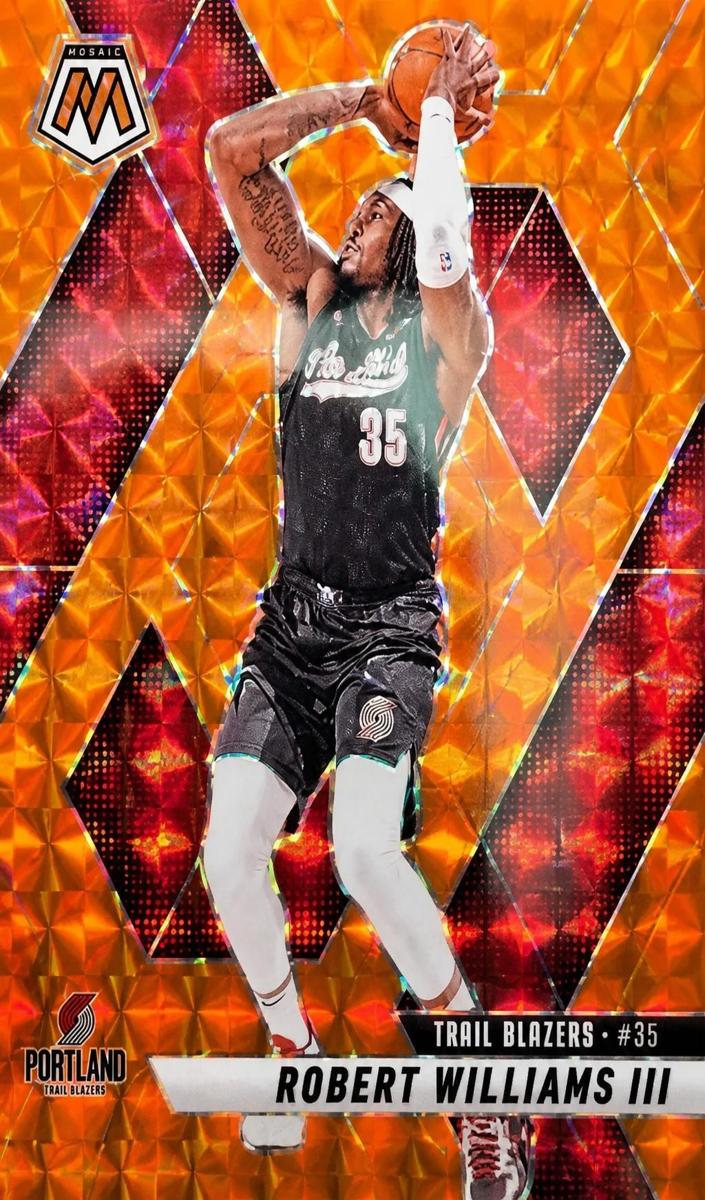 2024 Panini Mosaic Basketball Orange Robert Williams III #58