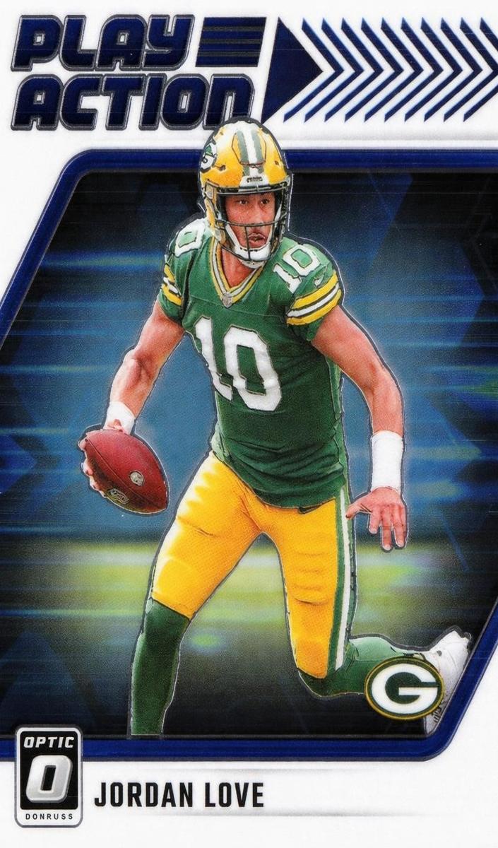 2024 Donruss Optic Football Jordan Love #13 PSA 9