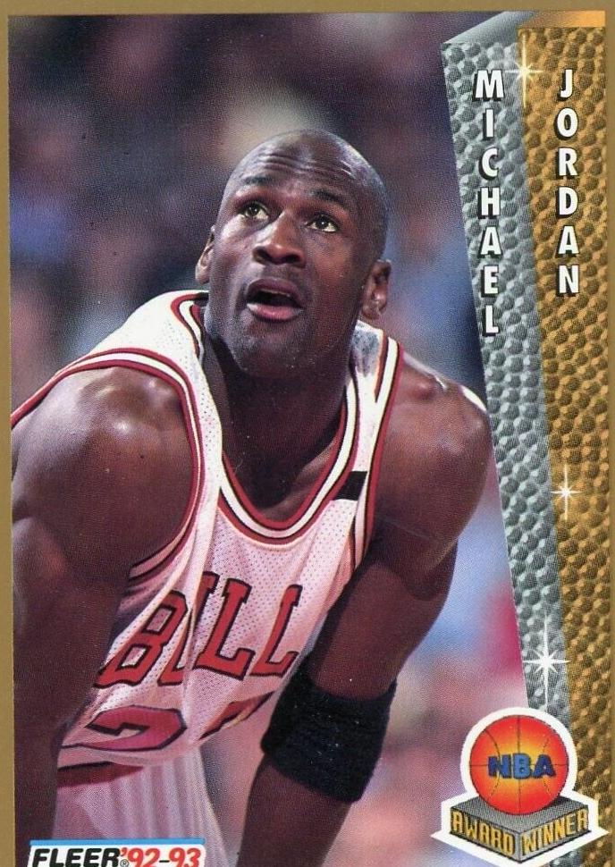 1992 Fleer Basketball Michael Jordan #246 PSA 9