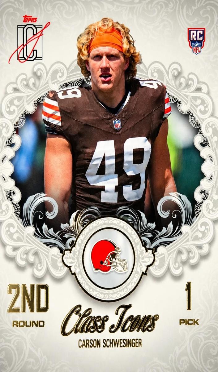 2025 Topps Signature Class Football Carson Schwesinger #CI-18
