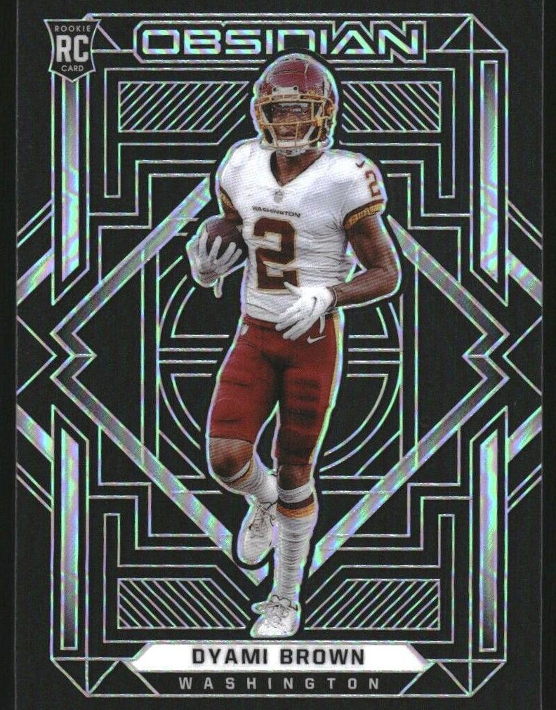 2021 Panini Obsidian Football Dyami Brown #128
