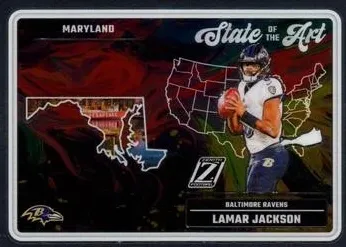 2024 Panini Zenith Football Lamar Jackson #9