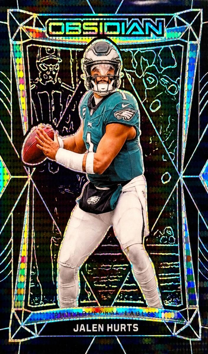 2024 Panini Obsidian Football International Jalen Hurts #161