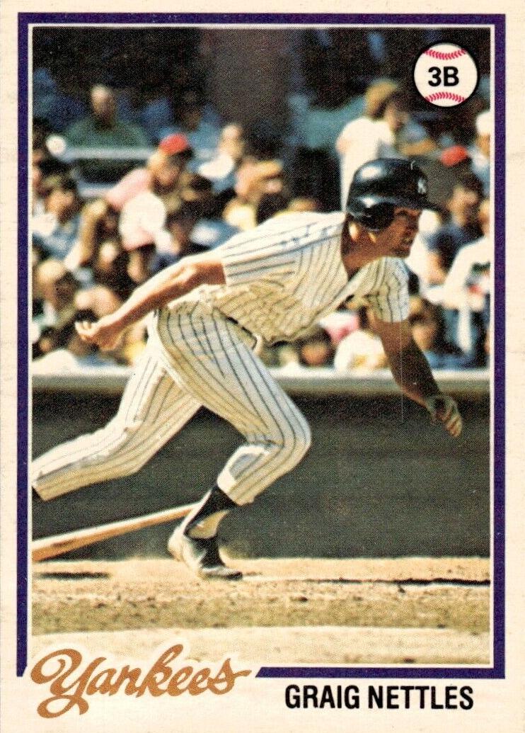 1978 O-Pee-Chee Baseball Graig Nettles #10