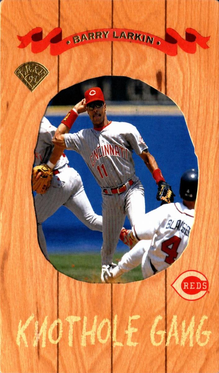 1997 Leaf Baseball Barry Larkin #11