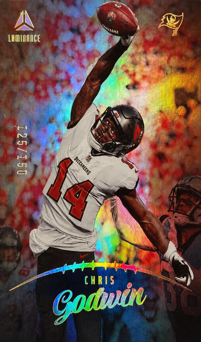 2023 Panini Luminance Football Blue Chris Godwin #75