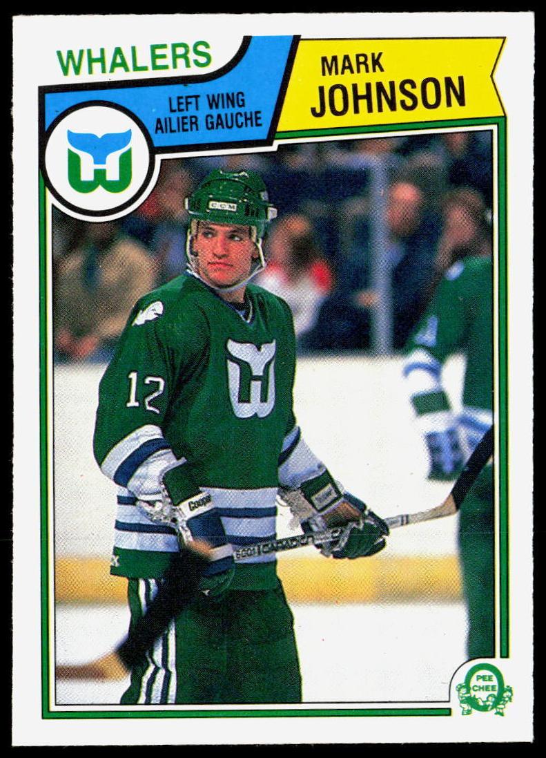 1983 O-Pee-Chee Hockey Mark Johnson #140 PSA 10