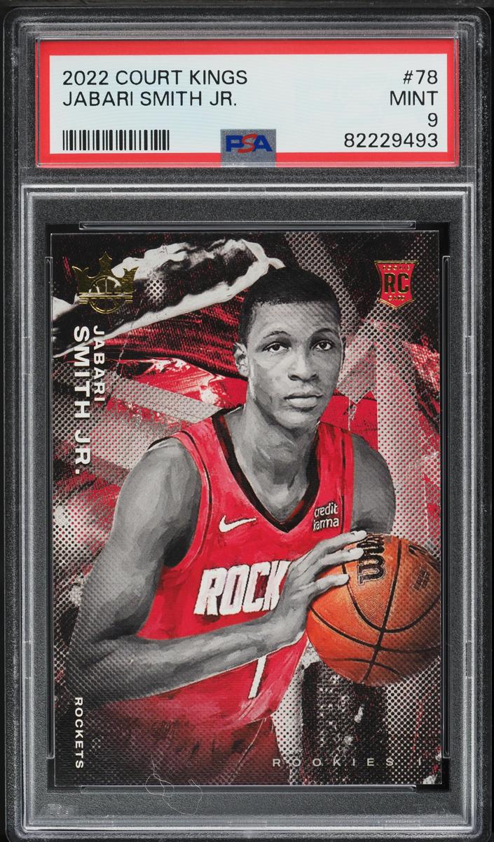 2022 Panini Court Kings Basketball Jabari Smith Jr. #78
