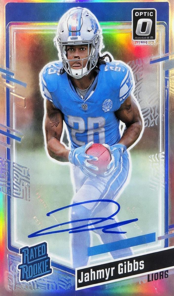 2023 Panini Donruss Football Jahmyr Gibbs #331 PSA 10