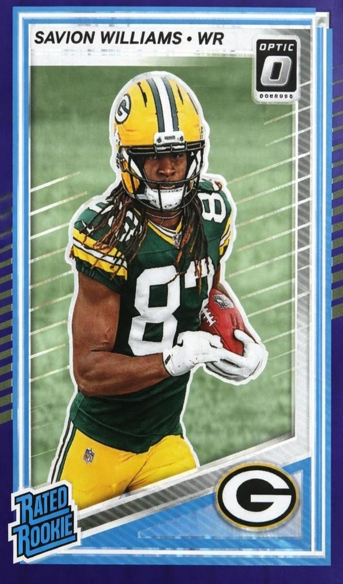 2025 Donruss Optic Football Purple Shock Savion Williams #221