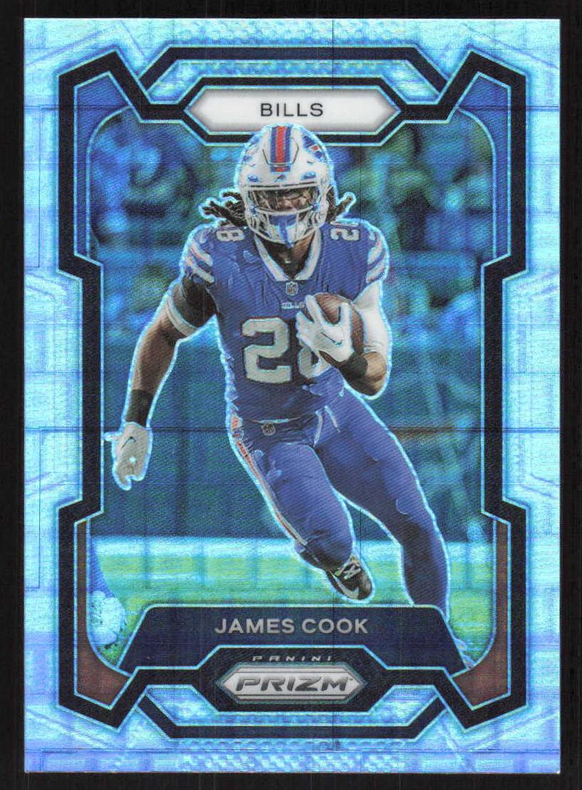2023 Panini Prizm Football Pandora James Cook #30 PSA 8