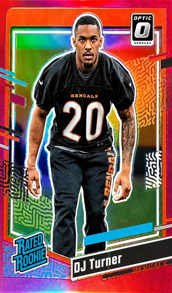 2023 Panini Donruss Football Pink DJ Turner #319