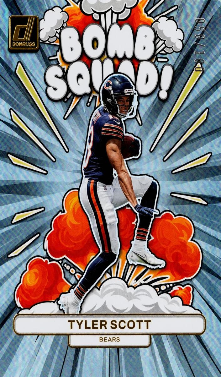 2023 Panini Donruss Football Holo Tyler Scott #BS-24