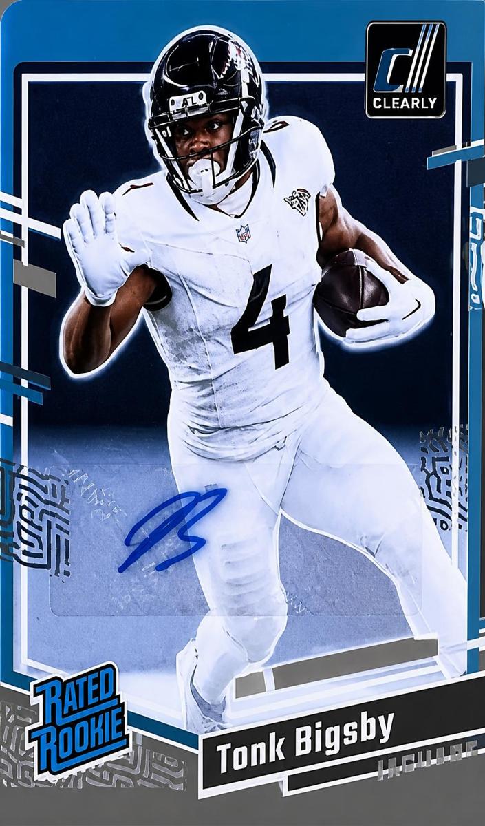 2023 Panini Clearly Donruss Football Tank Bigsby #84