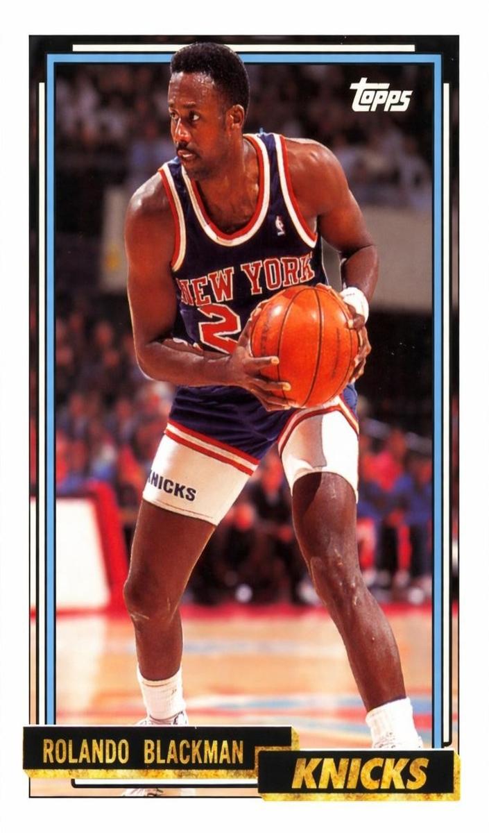 1992 Topps Basketball Gold Rolando Blackman #355 PSA 9