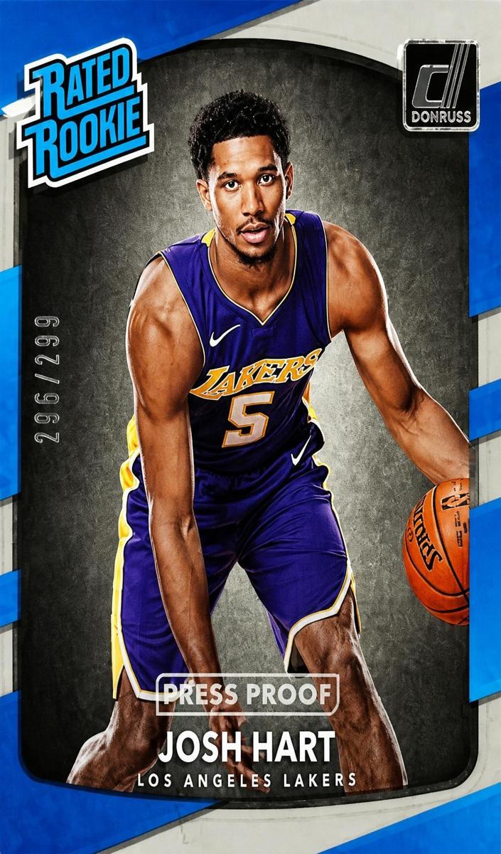 2017 Panini Donruss Basketball Press Proof Silver Josh Hart #171