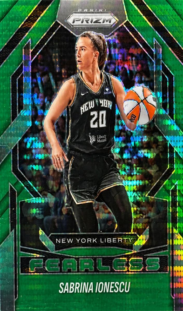 2025 Panini Prizm WNBA Basketball Green Pulsar Sabrina Ionescu #1
