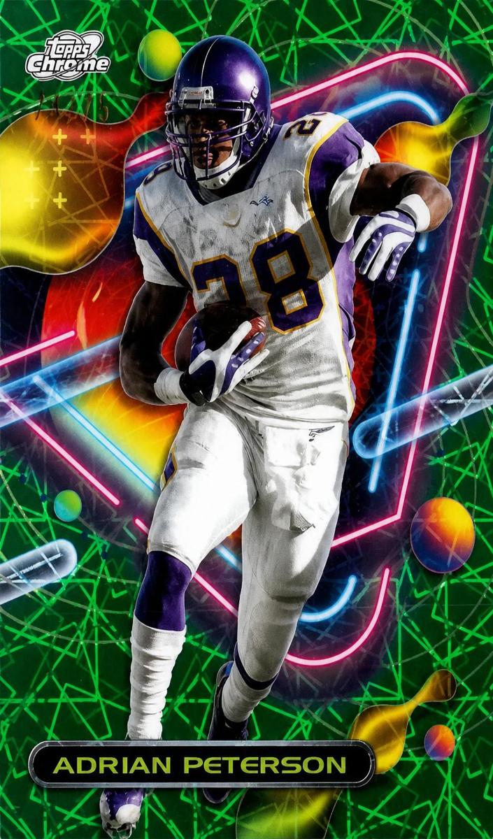 2023 Topps Composite Football Green Space Dust Adrian Peterson #279