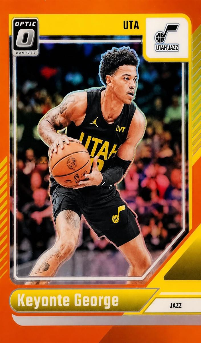 2024 Donruss Optic Basketball Orange Keyonte George #174