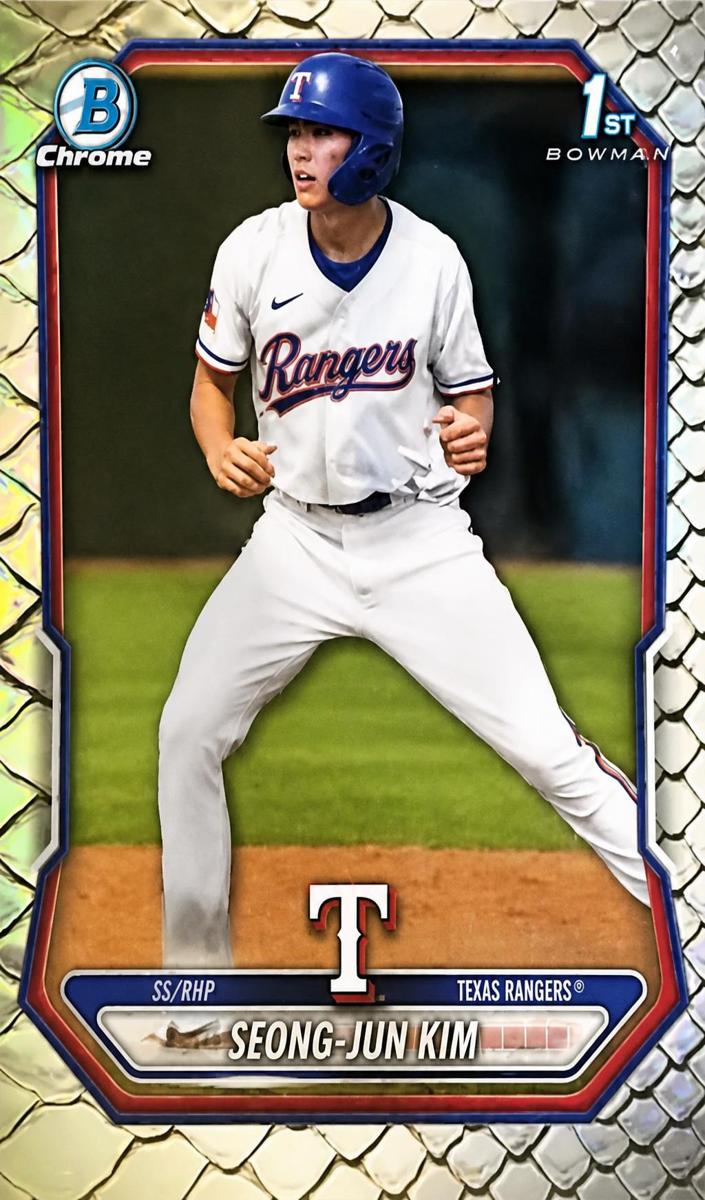 2026 Bowman Baseball Reptilian Refractor Seong-Jun Kim #BCP-45 RAW Ungraded