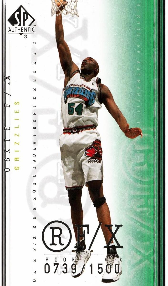 1999 SP Authentic Basketball Obinna Ekezie #119
