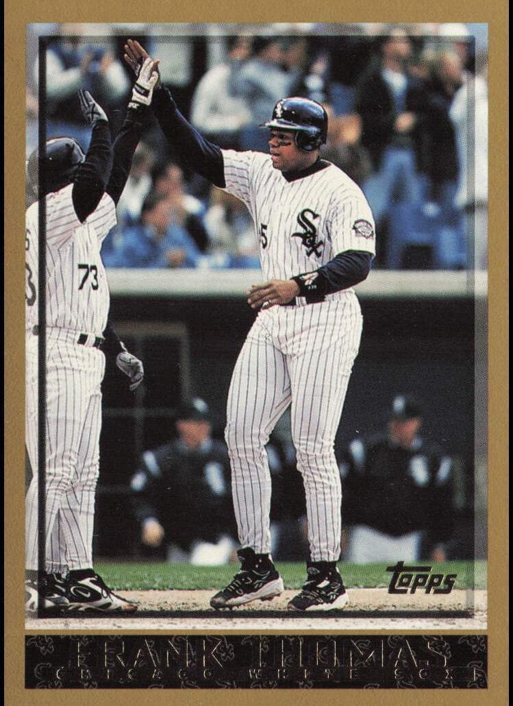 1998 Topps Baseball Frank Thomas #20 PSA 9